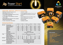 Download PowerStart product specs