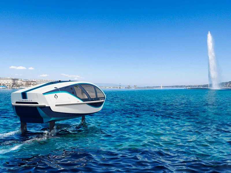SeaBubbles Bateaux à émissions zéro propulsés par PowerModule®.