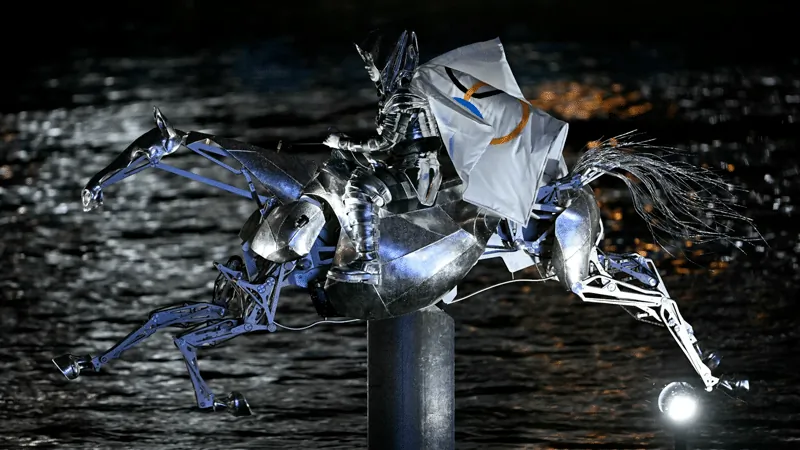 86kWh de PowerModule installés en 409VDC à bord du cheval “Zeus” lors de la cérémonie d'ouverture des Jeux Olympiques de Paris 2024