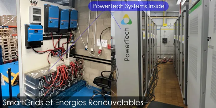 stockage d'énergie pour les réseaux intelligents et les énergies renouvelables