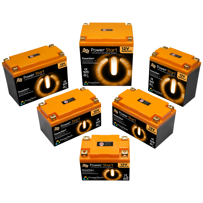 12V Lithium-Ion Starter Battery - PowerStart