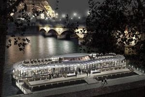 Système PowerRack® de 740kWh installé à bord du bateau restaurant 'Ducasse sur Seine', Paris.