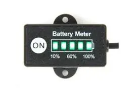 Afficheur d'état de charge étalonné pour batterie LiFePO4 12V/24V