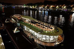 PowerRack system on board the 'Ducasse sur seine', Paris, France