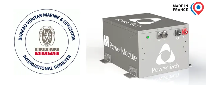 Certification marine du PowerModule