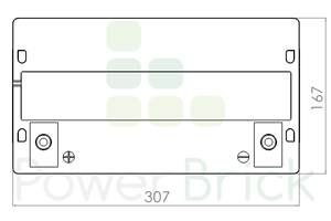 PowerBrick 12V-150Ah - Top