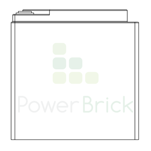 PowerBrick 24V-32Ah - Side