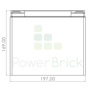 Lithium-Ion Battery 24V - 32Ah - 819Wh - PowerBrick+ LiFePO4 battery