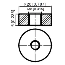 PowerBrick LiFePO4 Solid-State 12V-120Ah-BT - M8 Power Terminal - Plot M8