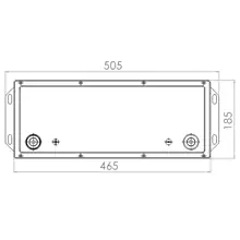 PowerBrick LiFePO4 Solid-State 48V-53Ah-BT - Top view - vue de dessus