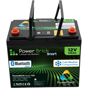 Lithium-Ion Battery 12V - 12Ah - 154Wh - PowerBrick+ - LiFePO4