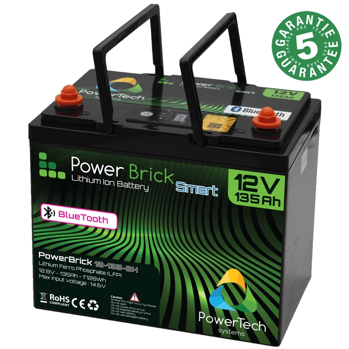 Powerbrick 12V-135Ah-BT