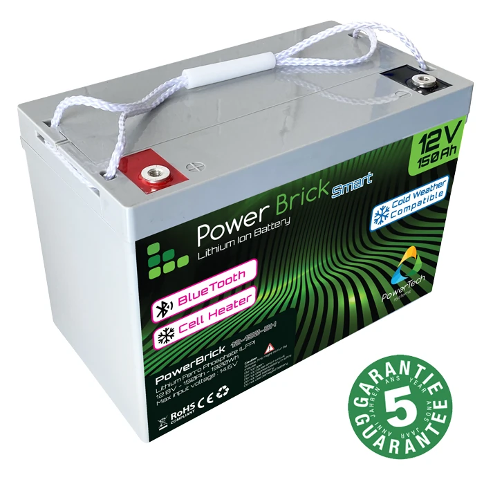 Powerbrick 12V-150Ah-BT-Heater