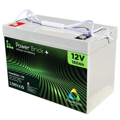 Lithium-Ion Battery 12V - 150Ah - 1.92kWh - PowerBrick+ / LiFePO4