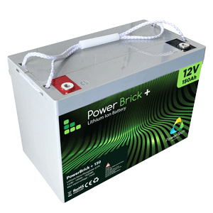 Lithium Ion battery 12V 100Ah - PowerBrick - High quality LiFePO4 battery