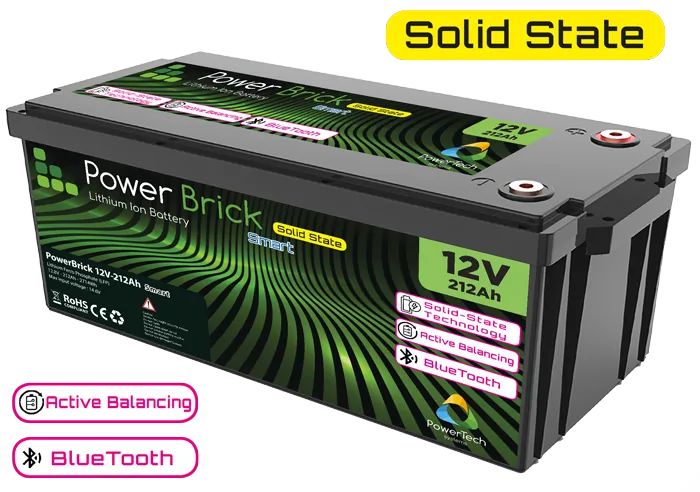 batterie lithium Solid-State 12V-212Ah avec BlueTooth