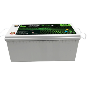 Lithium-Ion Battery 12V - 250Ah - 3.2kWh - PowerBrick+ LifePO4 battery