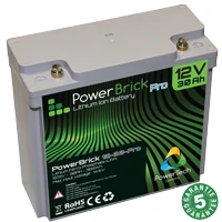 batterie lithium Fer Phosphate PowerBrick «Pro» 12V-30Ah