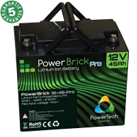 batterie 12V LFP - PowerBrick «Pro» 12V-45Ah