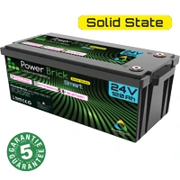 PowerBrick «Smart» 24V-120Ah Solid-State cells with Active Balancing and Bluetooth