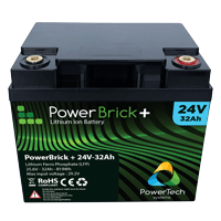 Lithium-Ion Battery 12V - 12Ah - 154Wh - PowerBrick+ - LiFePO4