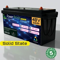 PowerBrick «CONNECT» Solid-State cells 48V-53Ah with CAN bus and RS485 Bus, active balancing and Cell heating system
